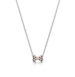 Chamilia Disney Minnie Mouse Bowtique Genuine Silver & Swarovski Bow Necklace