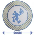 Disney-Mickey-Mouse-Silhouette-Place-Plate-20cm-1897 Disney Mickey Mouse Silhouette Place Plate 20cm