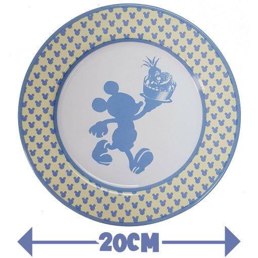 Disney-Mickey-Mouse-Silhouette-Place-Plate-20cm-1897 Disney Mickey Mouse Silhouette Place Plate 20cm