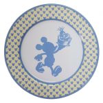 Disney-Mickey-Mouse-Silhouette-Place-Plate-20cm-371 Disney Mickey Mouse Silhouette Place Plate 20cm