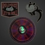 Disney Nightmare Before Christmasm Oogie Boogie Casino Pin Trading Badge Set