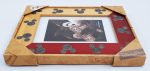 Disney-Parks-Mickey-Mouse-Two-Tone-Wood-Wooden-Metal-Photo-Frame-5701 Disney Parks Mickey Mouse Two Tone Wood Wooden Metal Photo Frame