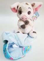 Disney Store Babies Moana Pua In Pouch Soft Plush Toy