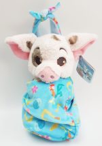 Disney Store Babies Moana Pua In Pouch Soft Plush Toy