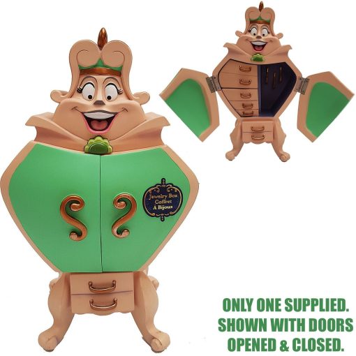 Disney Store Beauty & The Beast Wardrobe Jewellery Box