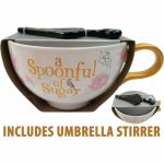 Disney-Store-Mary-Poppins-A-Spoonful-Of-Sugar-Tea-Cup-Parrot-Umbrella-Stirrer-2373 Disney Store Mary Poppins A Spoonful Of Sugar Tea Cup & Parrot Umbrella Stirrer
