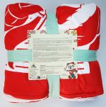 Disney-Store-Mickey-Minnie-Festive-Christmas-Throw-Blanket-8224 Disney Store Mickey & Minnie Festive Christmas Throw Blanket