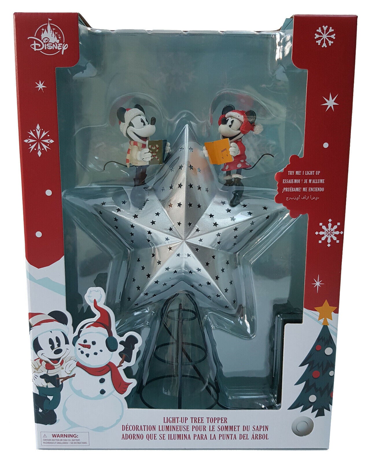 【レア】DISNEY MINNIE CHRISTMAS TREE TOPPER 51VwnWSalNL._AC_UF894,