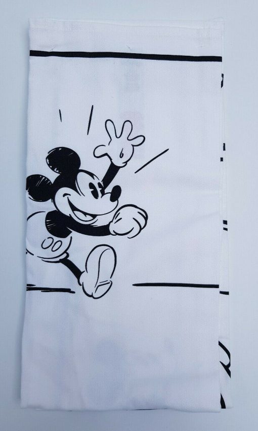 Disney Store Mickey Mouse Black & White Sketch 2 Tea Towels