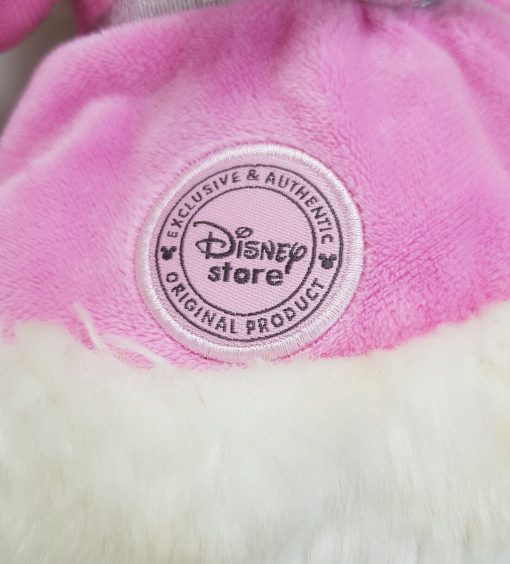 Disney Store Minnie Mouse Stamped Ice Skating Plush Soft Cuddly Toy