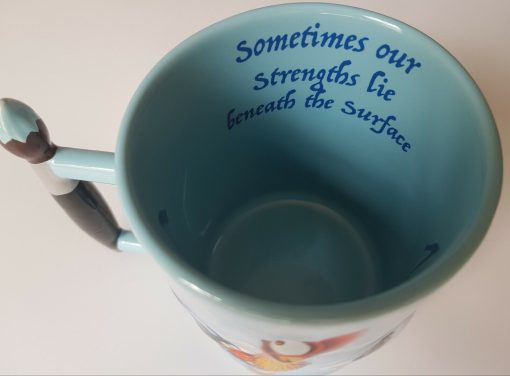 Disney Store Moana Hei Hei Pua Mug With Paintbrush Handle