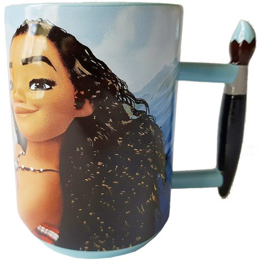Disney Store Moana Hei Hei Pua Mug With Paintbrush Handle