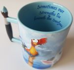 Disney Store Moana Hei Hei Pua Mug With Paintbrush Handle