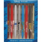 Disney Store Pixar Boxed Set Of 8 Ball Point Pens