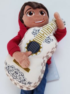 Disney Store Pixar Coco Miguel With Guitar Plush Doll Soft Toy