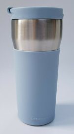 Disney Store Pixar Luxo Lamp & Ball Logo Reusable Silicone & Metal Travel Mug