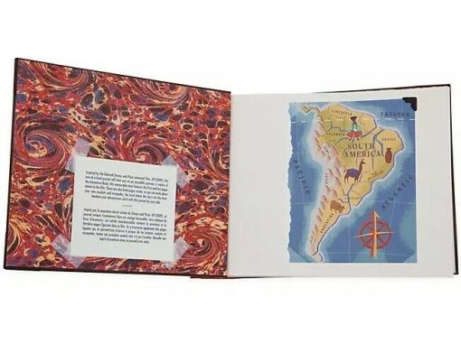 Disney Store Pixar Up My Adventure Scrapbook Book Journal Replica