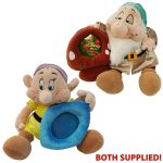 Disney-Store-Snow-White-7-Dwarfs-Sleepy-Dopey-Plush-Photo-Soft-Frames-1382 Disney Store Snow White & 7 Dwarfs Sleepy & Dopey Plush Photo Soft Frames