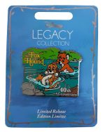 Disney-Store-The-Fox-Hound-40th-Anniversary-Legacy-Collection-Pin-Trading-Badge-7059 Disney Store The Fox & Hound 40th Anniversary Legacy Collection Pin Trading Badge