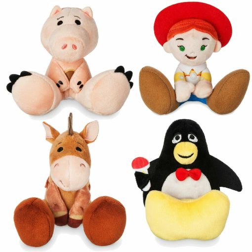 Disney Store Toy Story 2 Tiny Big Feet Plush Bundle Soft Toy