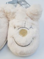 Disney Store Winnie The Pooh Cream Slip On Mules Slippers Adults
