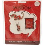 Disney-Store-Wisdom-Mulan-Mushu-Limited-Edition-Pin-Badge-Set-1227 Disney Store Wisdom Mulan Mushu Limited Edition Pin Badge Set