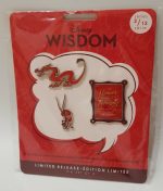 Disney-Store-Wisdom-Mulan-Mushu-Limited-Edition-Pin-Badge-Set-2123 Disney Store Wisdom Mulan Mushu Limited Edition Pin Badge Set