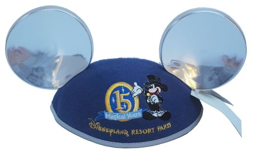 Disneyland Paris 15th Anniversary Ears Mickey Mouse Hat