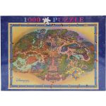 Disneyland Paris 30th Anniversary Park Map 1000 Piece Jigsaw Puzzle