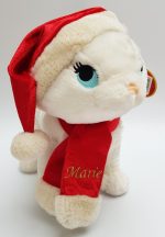 Disneyland Paris Aristocats Marie In Santa Hat Christmas Plush Cuddly Soft Toy