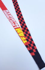 Disneyland Paris Cars Lightning Mcqueen Pin Trading Lanyard