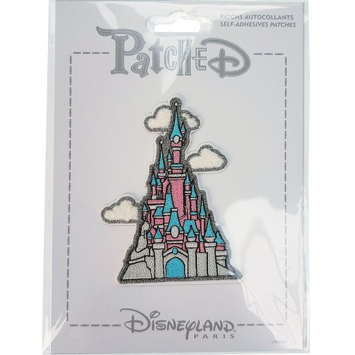 Disneyland Paris Castle Patched Sleeping Beauty Fabric Clothing Patch