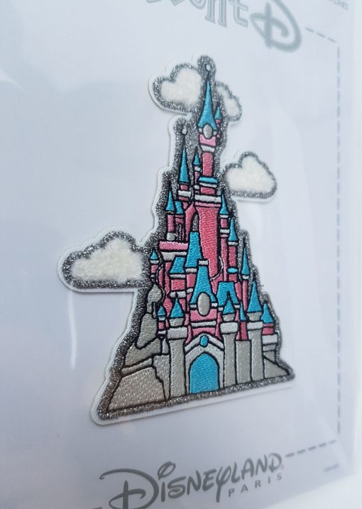 Disneyland Paris Castle Patched Sleeping Beauty Fabric Clothing Patch