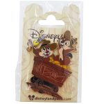 Disneyland Paris Chip & Dale Big Thunder Mountain Pin Trading Badge