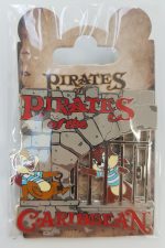 Disneyland Paris Chip & Dale Pirates Of The Caribbean Attraction Pin Badge