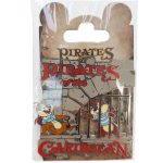 Disneyland Paris Chip & Dale Pirates Of The Caribbean Attraction Pin Badge