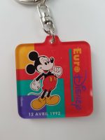 Disneyland Paris EuroDisney Revival Vintage Style Mickey Mouse Keyring