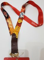 Disneyland Paris Lion King Simba Pin Trading Lanyard
