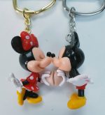 Disneyland Paris Mickey & Minnie Mouse 3D Keyrings
