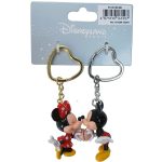 Disneyland Paris Mickey & Minnie Mouse 3D Keyrings