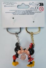 Disneyland Paris Mickey & Minnie Mouse 3D Keyrings