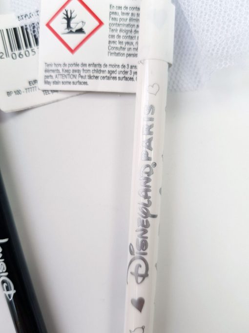 Disneyland Paris Mickey & Minnie Mouse Head Bride & Groom 3D Shaped Pens