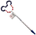 Disneyland Paris Mickey Mouse Head USA Flag 3D Shaped Pen