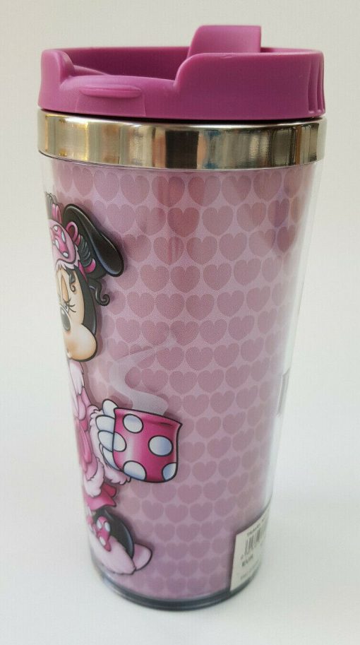 Disneyland Paris Minnie Mouse Mornings Aren't Pretty Travel Mug With Lid