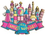 Disneyland Paris Park Attraction It's A Small World Fridge Magnet