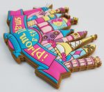 Disneyland Paris Park Attraction It's A Small World Fridge Magnet