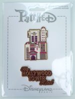 Disneyland Paris Patched Tower Of Terror HTH 2x Fabric Clothing Patch