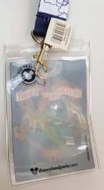 Disneyland Paris Peter Pans Flight Pin Trading Lanyard & Wallet