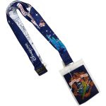 Disneyland Paris Peter Pans Flight Pin Trading Lanyard & Wallet