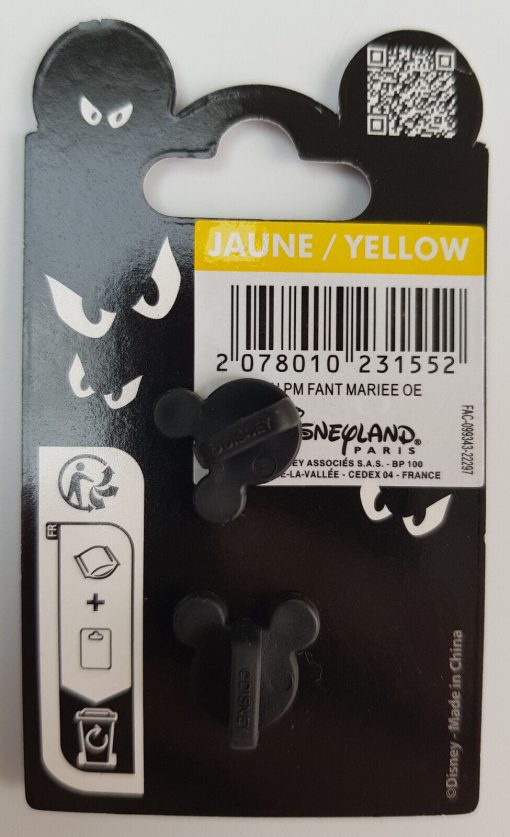 Disneyland Paris Phantom Manor Skeleton Bride Glow In The Dark Pin Trading Badge